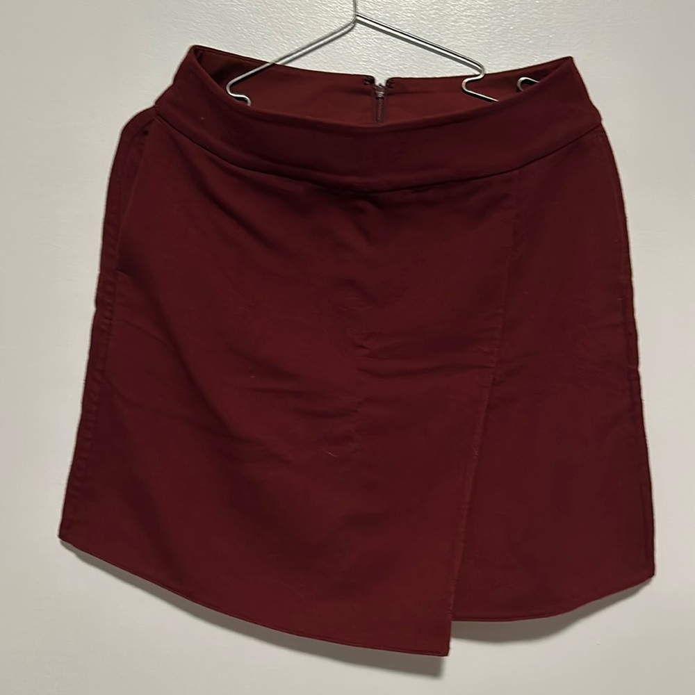 Red Skirt With Overlapping Layer - image 1